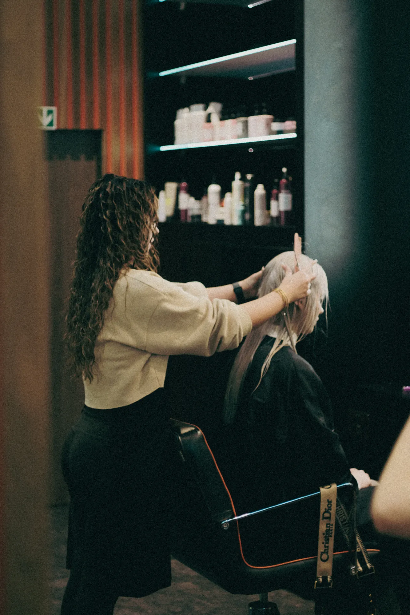 Creating a blonde transformation at Wigs & Warpaint, Sheffield