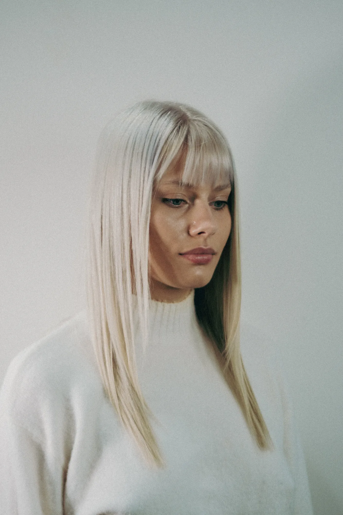 Long blonde hair result at Wigs & Warpaint, Sheffield