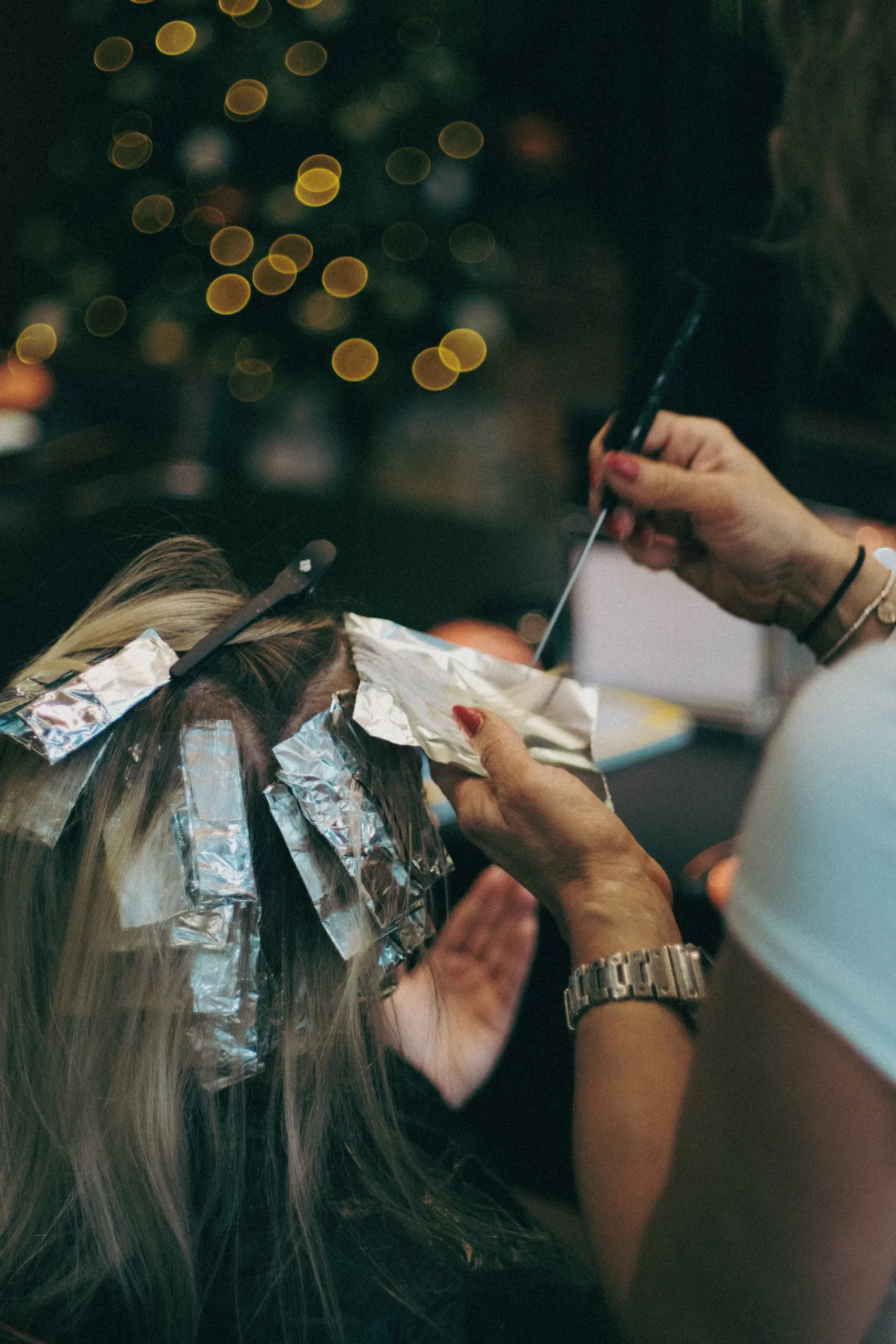 Step 02: Your personalised colour service — Wigs & Warpaint process