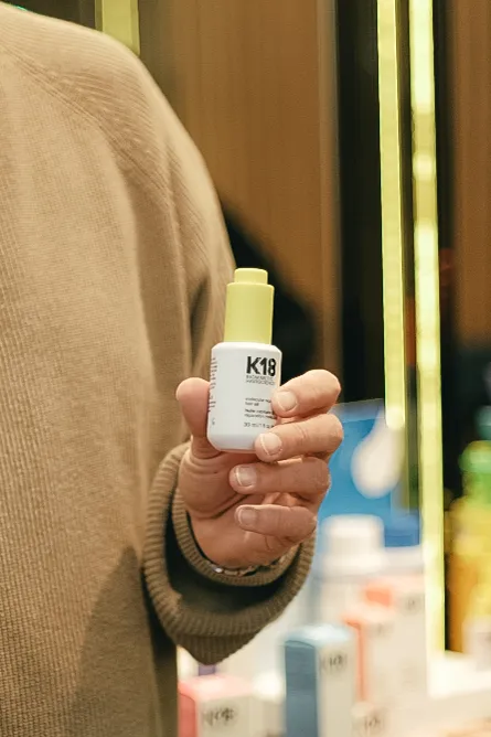 K18 molecular repair product at Wigs & Warpaint, Sheffield