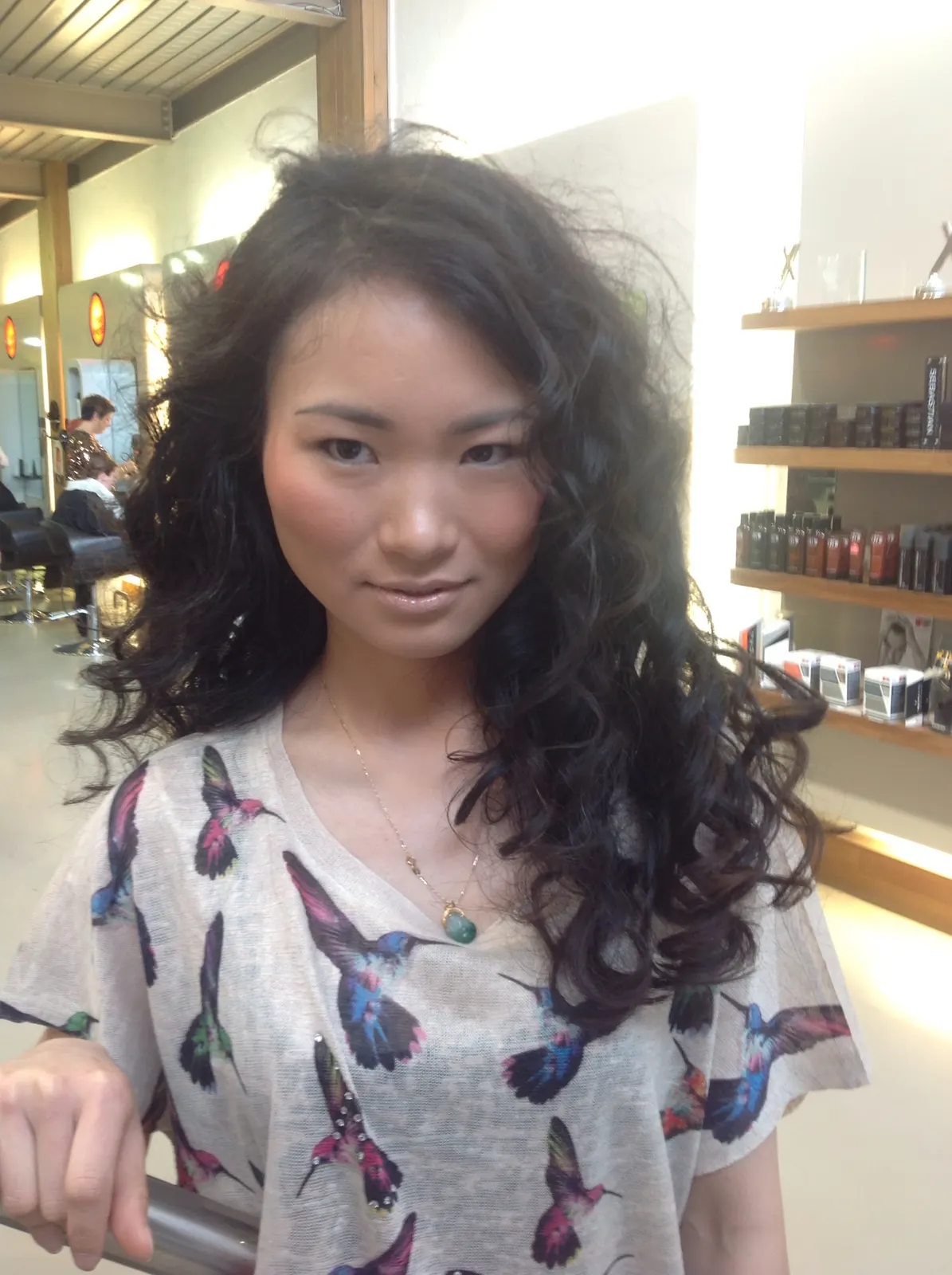 Step 02: Your Personalised Curly Cut — Wigs & Warpaint process